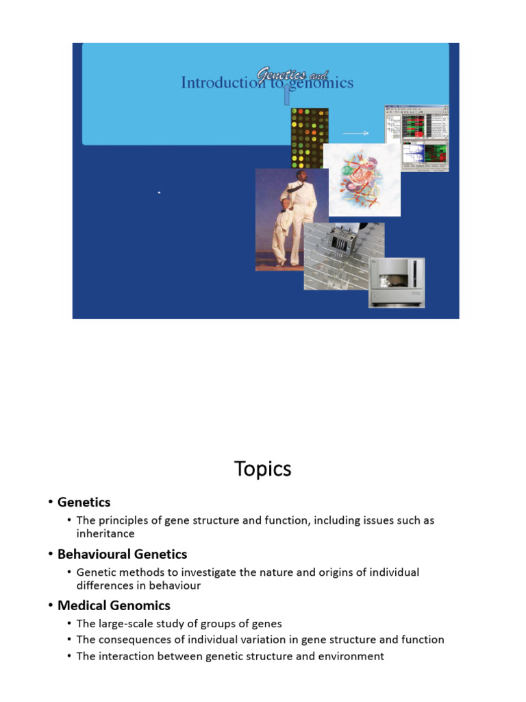 Genetics Part 1 Oct 2022.compressed | PDF | Gene | Rna