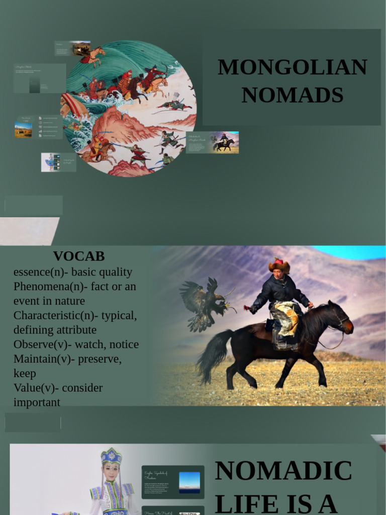 The Life of Mongolian Nomads | PDF | Mongolia | Nomad