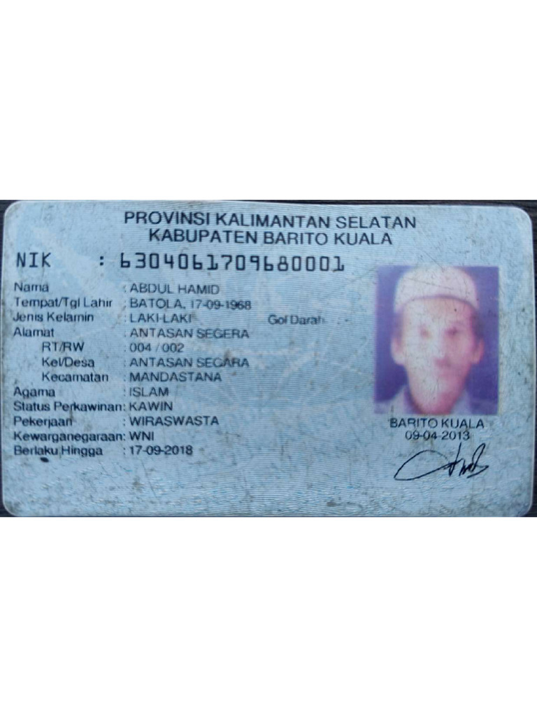 KTP Pengurus Ykmm | PDF