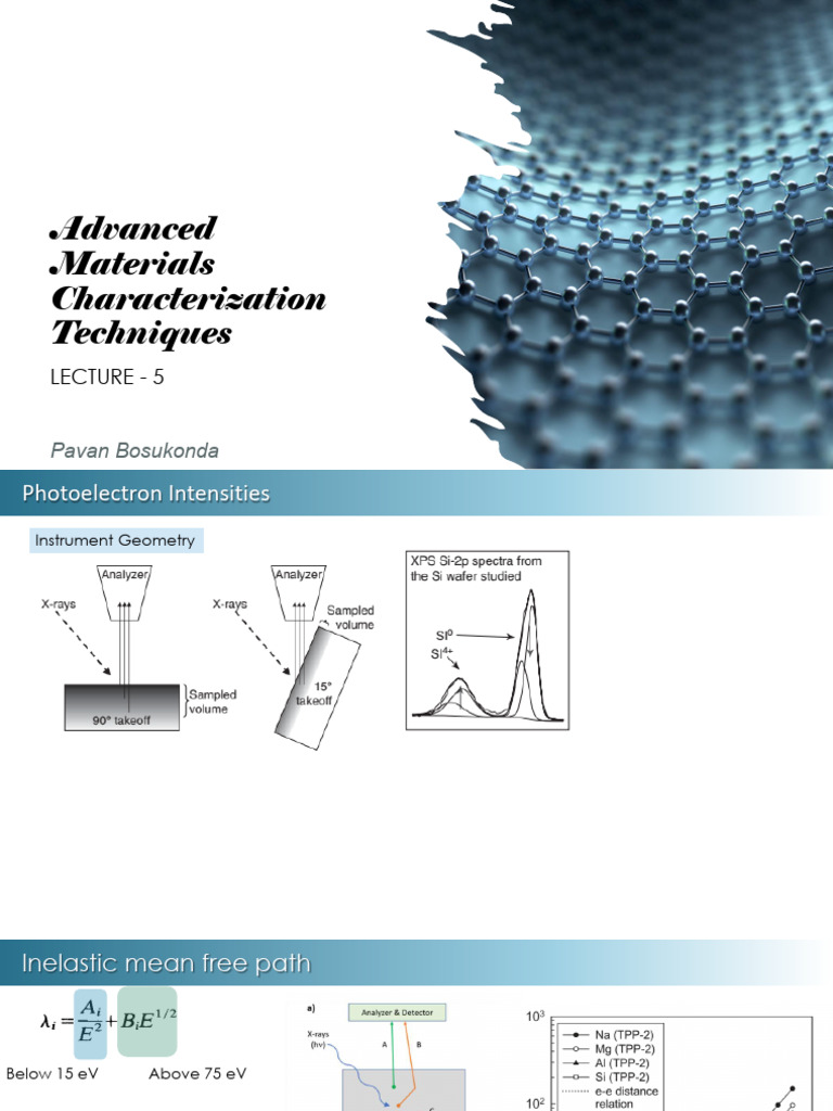 Advanced Techniques in Materials Characterization | PDF | X Ray ...