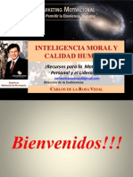 Inteligencia Moral y Calidad Humana | Carlos de la Rosa Vidal