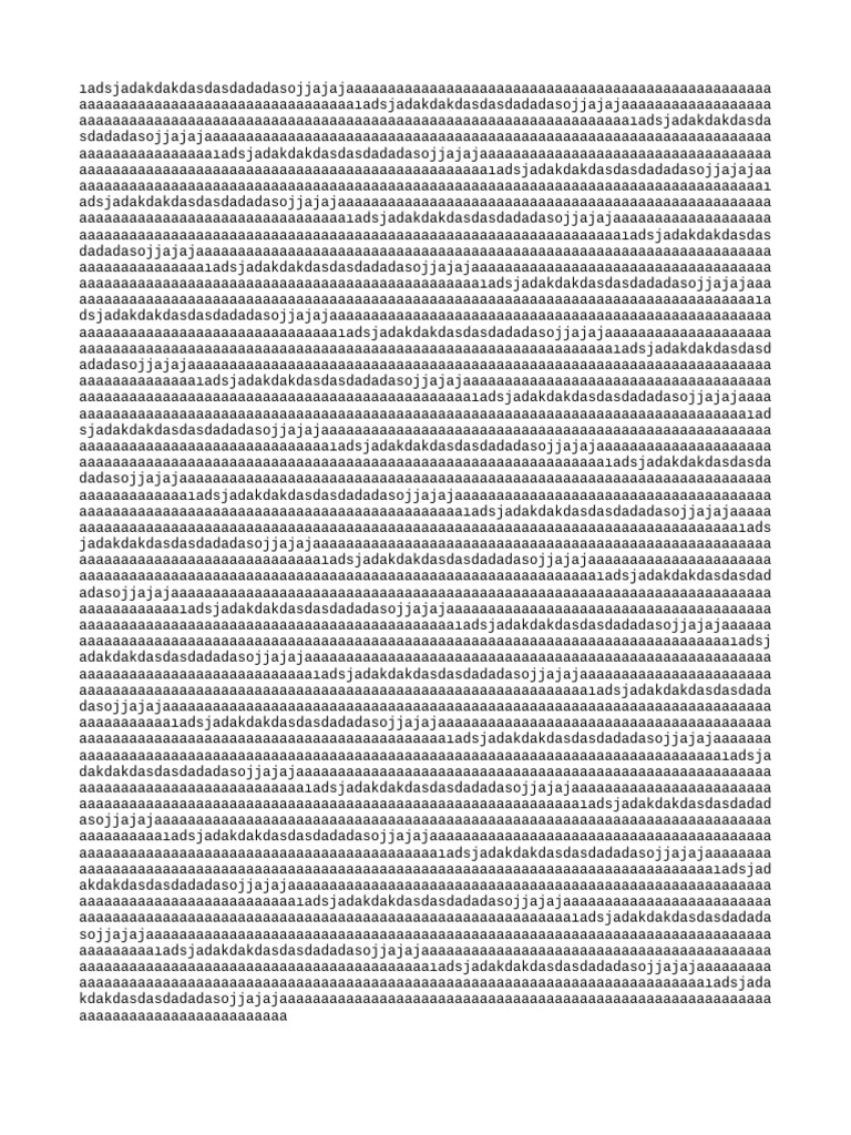 Nonsensical Text Document | PDF