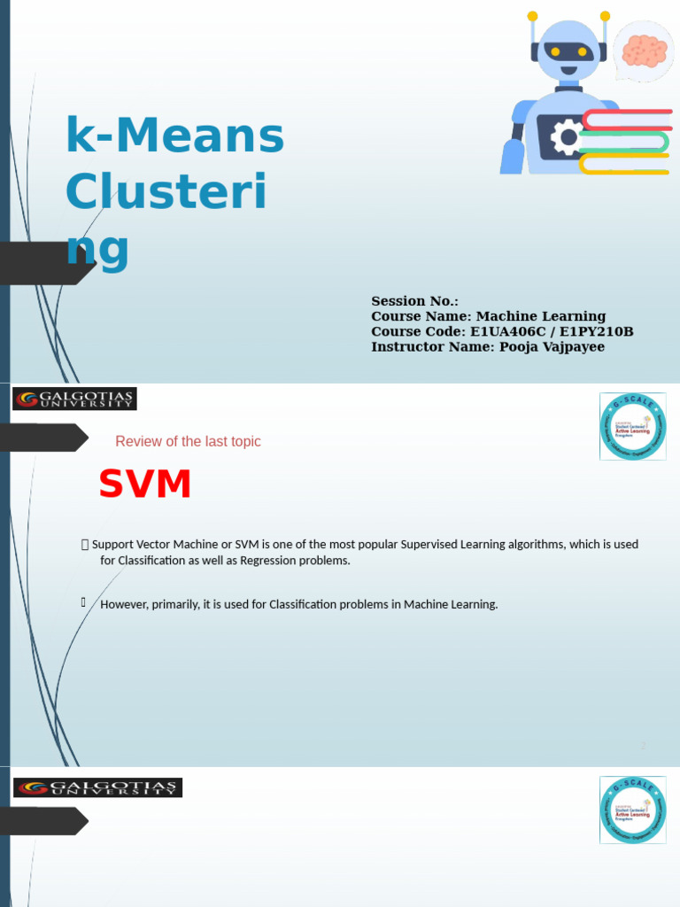 K-Means Clustering Explained | PDF | Cluster Analysis | Support Vector ...