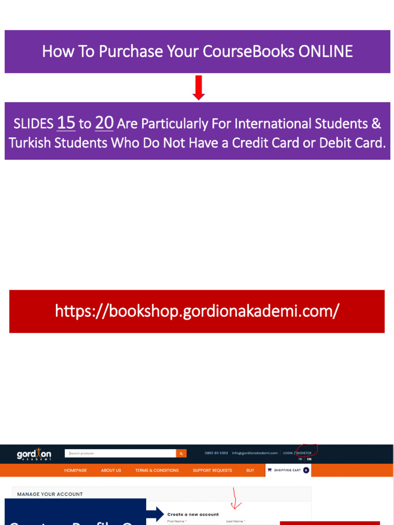 How To Make ONLINE Purchase of CourseBook For Lessons + Non Credit Card ...