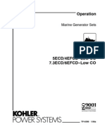 Marine Generator Operation and Maintenance Manual
