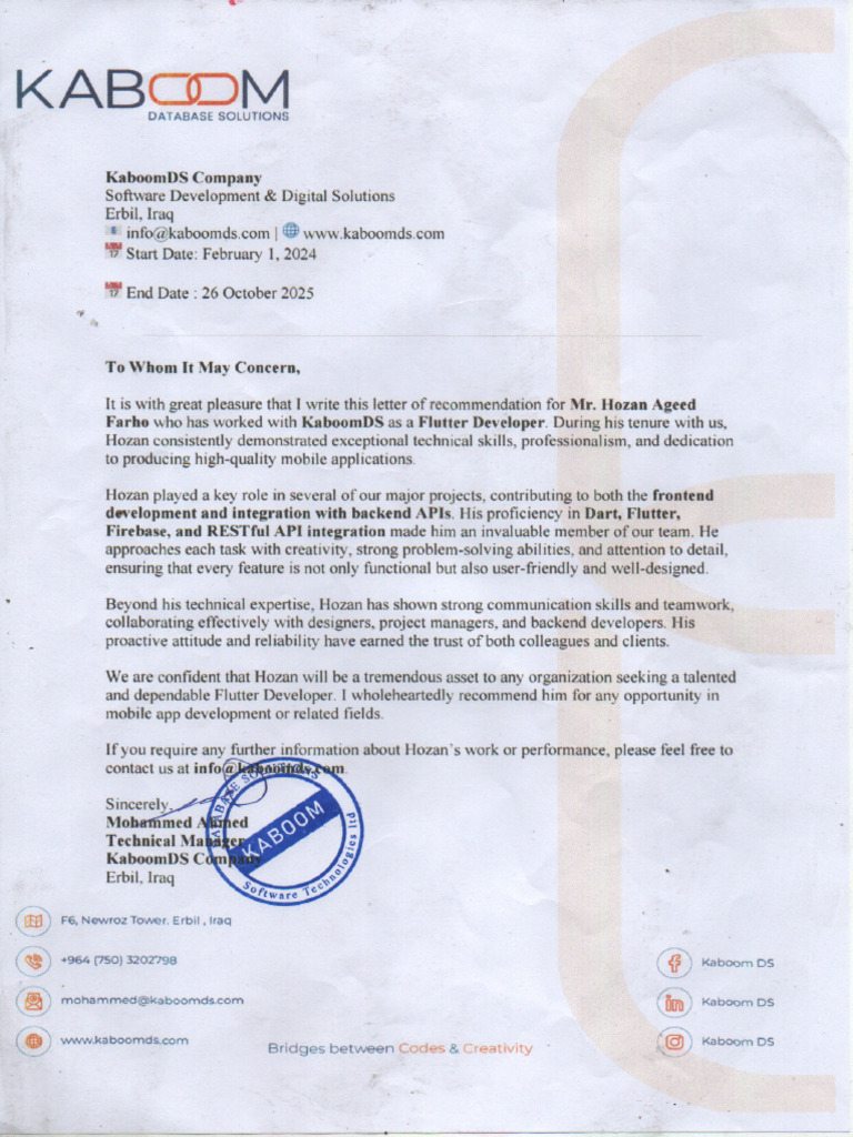 Modified Letter | PDF