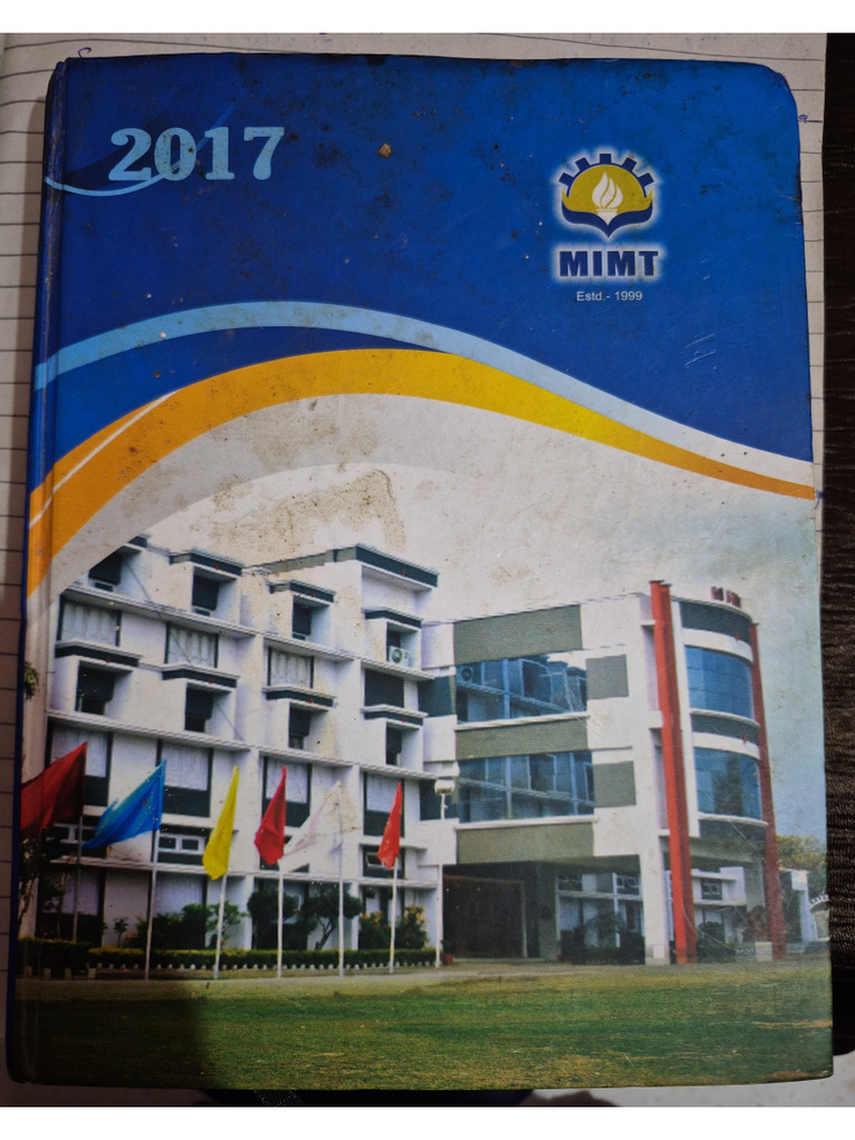 MIMT Note Bokk | PDF