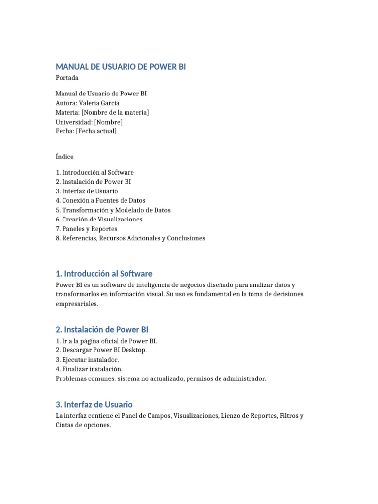 Guía Completa de Power BI | PDF