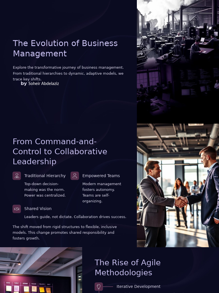 Evolution of Business Management Trends | PDF | Analytics | Agile ...