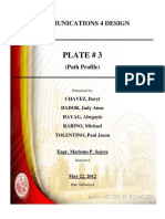 PLATE 3 - Path Profile Narrative)