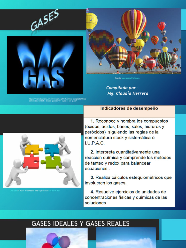 Leyes de Gases: Ideales y Reales | PDF | Gases | Mole (Unidad)