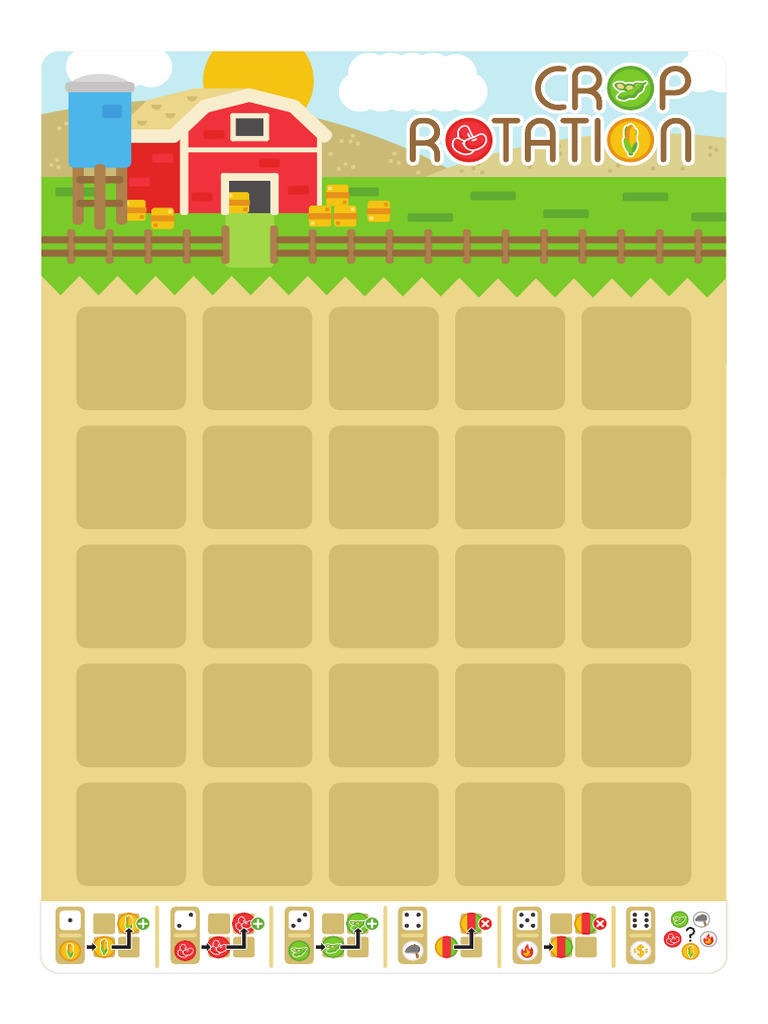 Crop Rotation Arquivos Print and Play 149182 | PDF