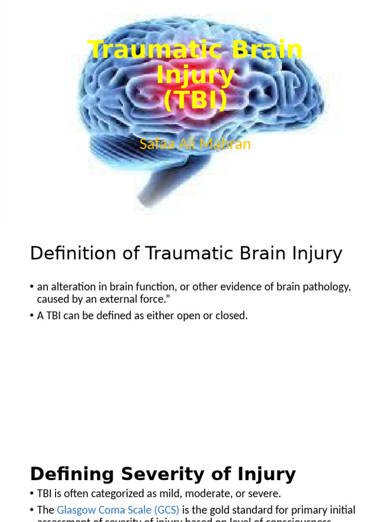 Traumatic Brain Injury | PDF | Traumatic Brain Injury | Concussion