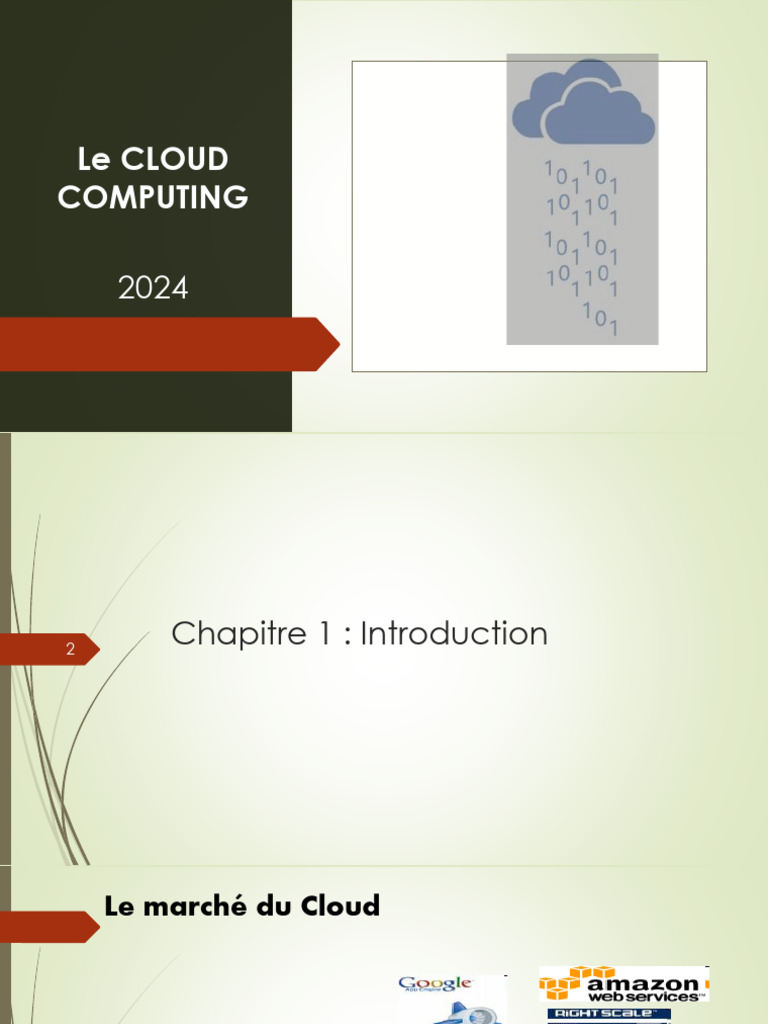 Historique et définitions du Cloud Computing | PDF | Cloud computing ...
