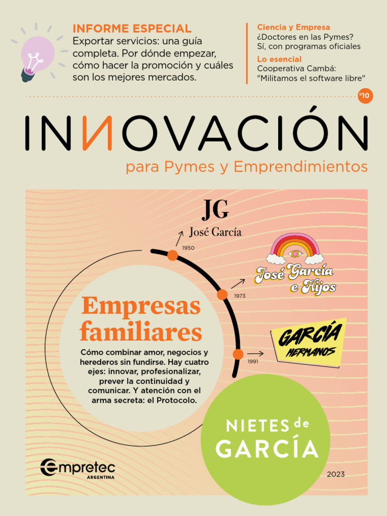 Empresas Familiares | PDF | Innovación | Iniciativa empresarial