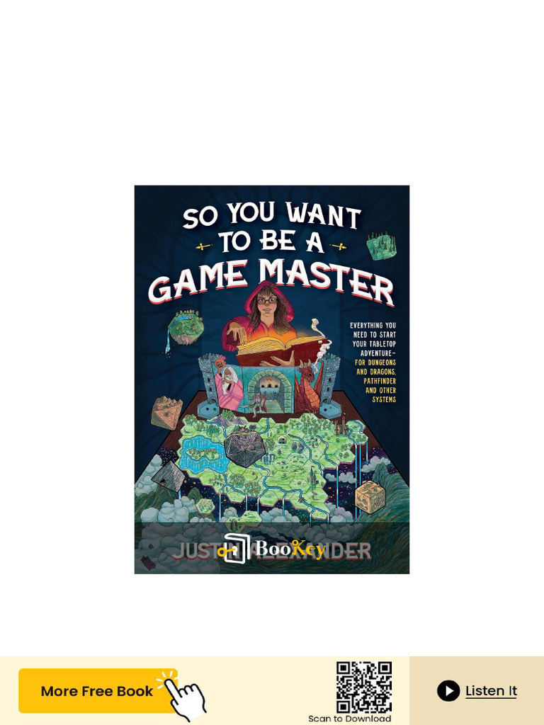 So You Want To Be A Game Master PDF | PDF | Role Playing Games ...