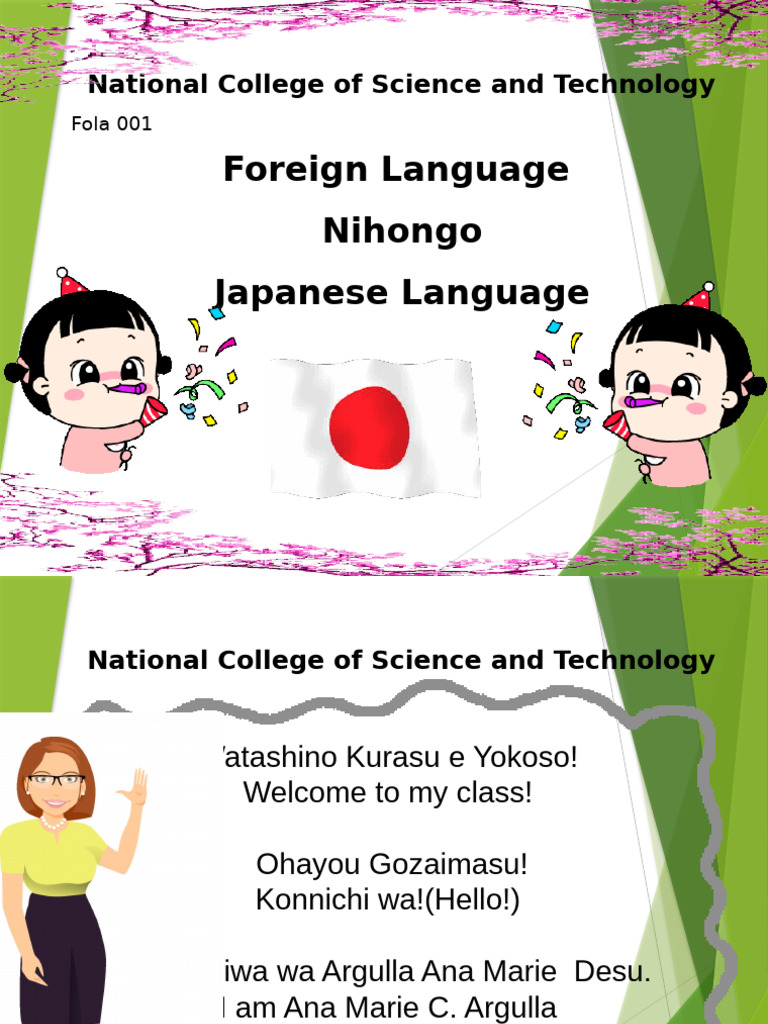 Introduction to Japanese Language Basics | PDF | Japanese Language | Syntax