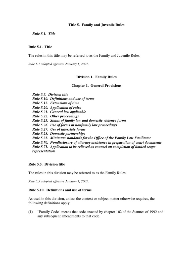 CA Rules of Court - Title - 5 | PDF | Pleading | Joinder