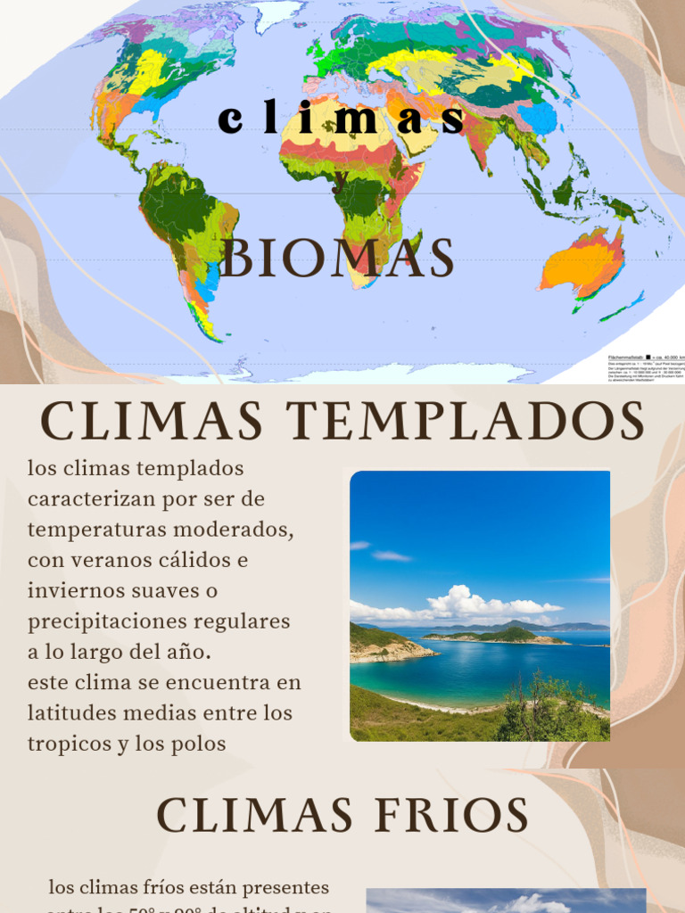 2do B Climas Biomas | PDF | Clima | Clima templado