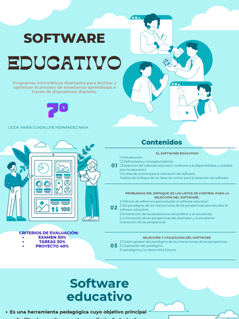 Guía Completa de Software Educativo | PDF | Software | Enseñando