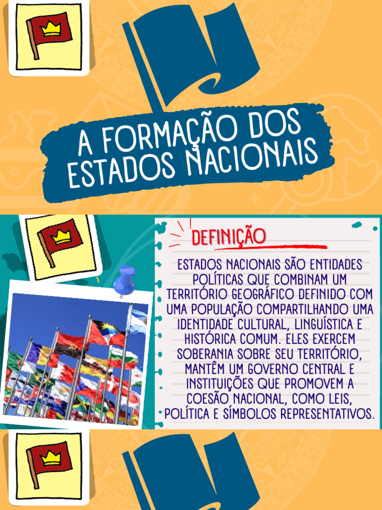 Slide Formacao Dos Estados Nacionais | PDF | Estado | Feudalismo