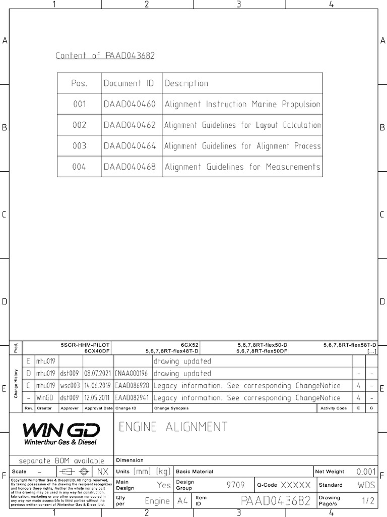Engine Alignment Guidelines and Limits | PDF | Copyright