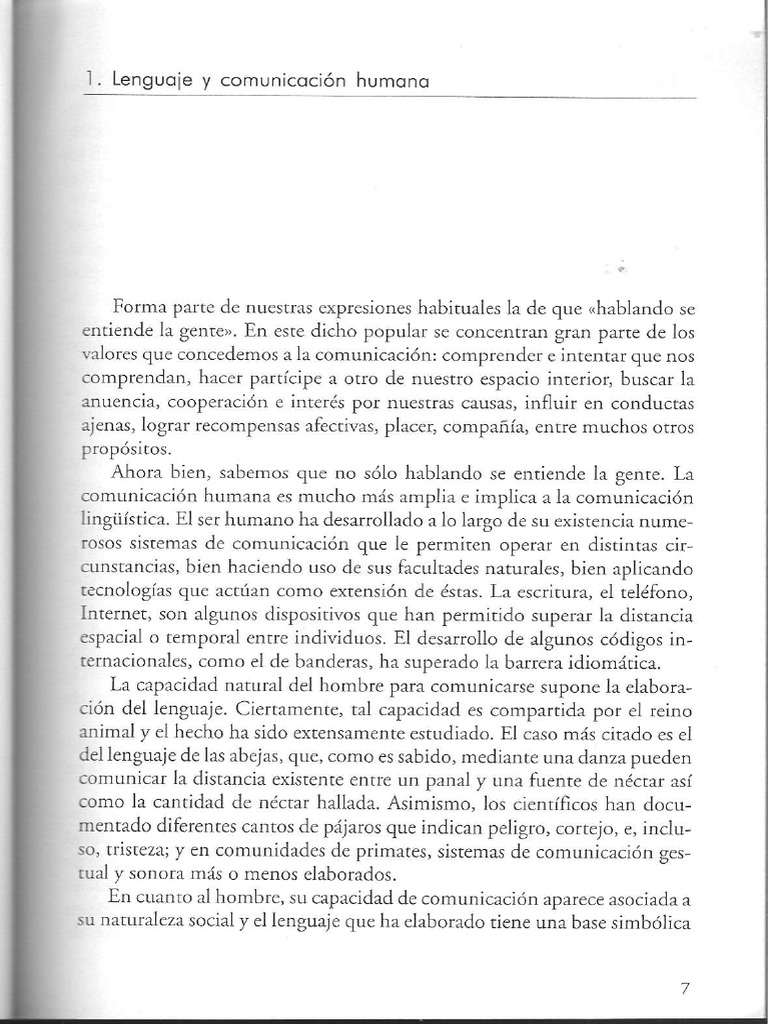 Lenguaje y Comunicaci N | PDF
