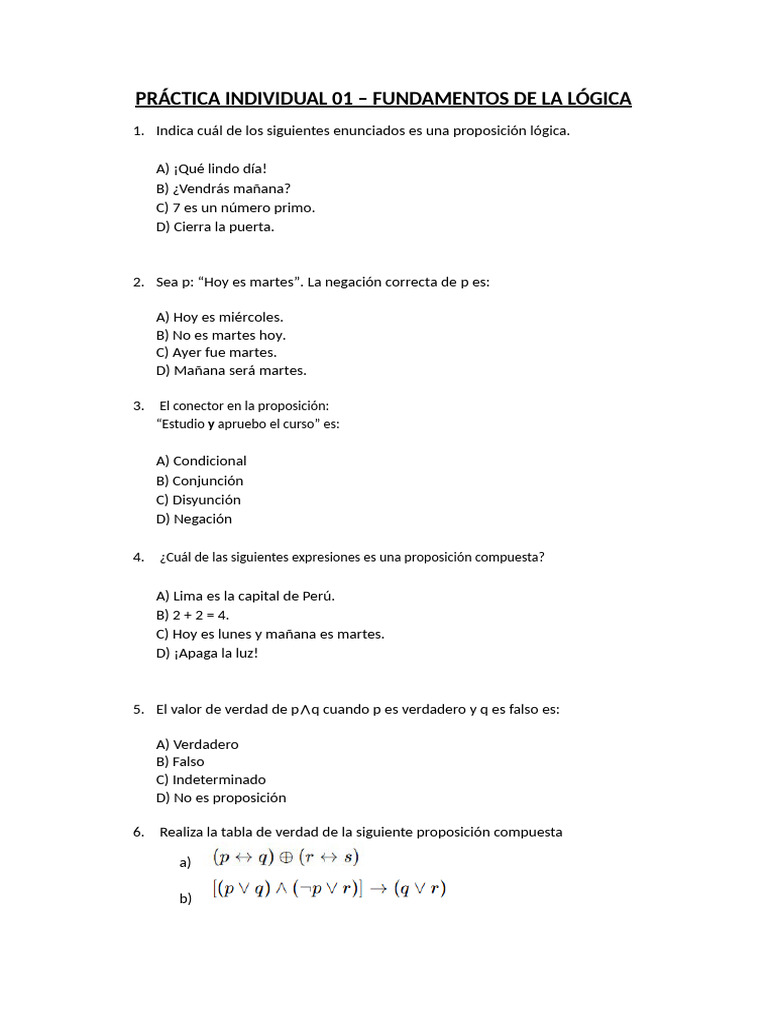 Practica Individual 01 | PDF