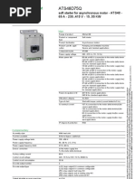 Spec Tehnice Schneider ATS48D75Q