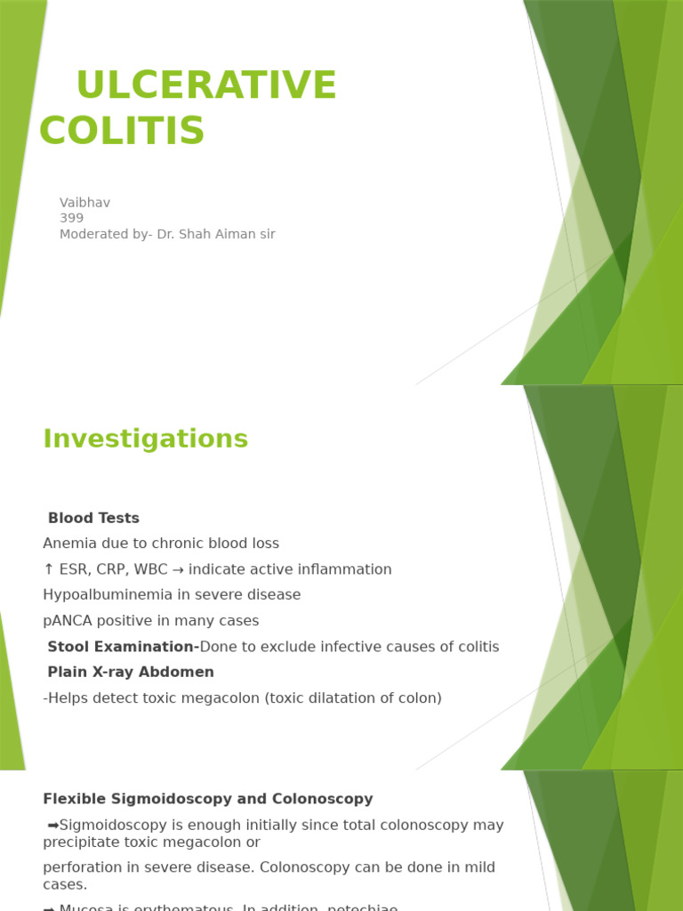 399 Ulcerative Colitis | PDF | Ulcerative Colitis | Medical Specialties