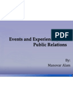 Events, Exp N Public Relation