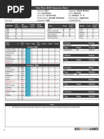 One Piece D20 Character Sheet: Choose An Item