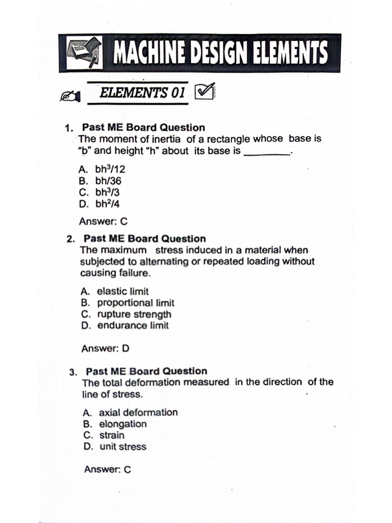 1-100 MD Elements | PDF