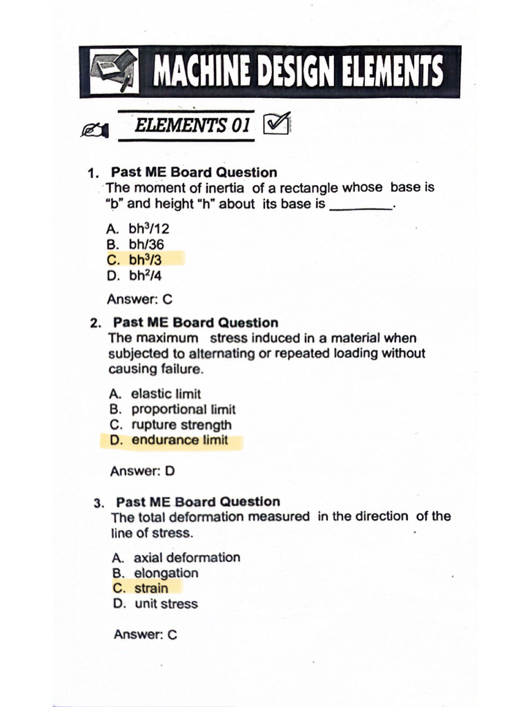 1-100 MD Elements Compressed | PDF