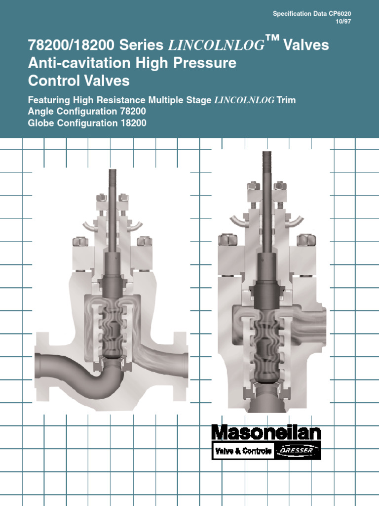 High Pressure LINCOLNLOG™ Control Valves | PDF | Valve | Pump