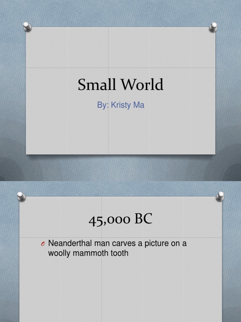 Small World Discussion | PDF