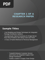 Components of Chapter 1 in Research | PDF | Hypothesis | Dependent And ...
