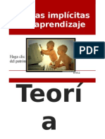 Teorías implícitas del aprendizaje