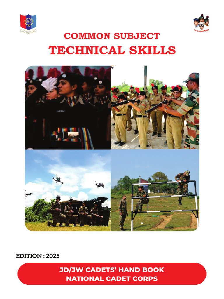NCC Technical Skills Syllabus 2025 | PDF | Foot | Hand