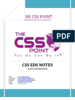CSS EDS NOTES
