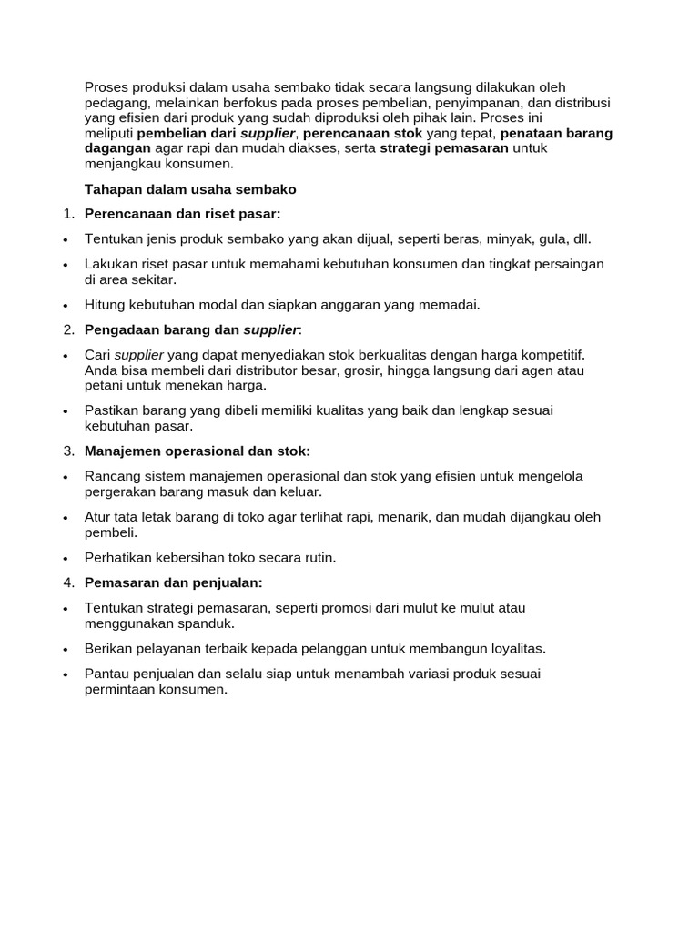 Catatn TKML | PDF