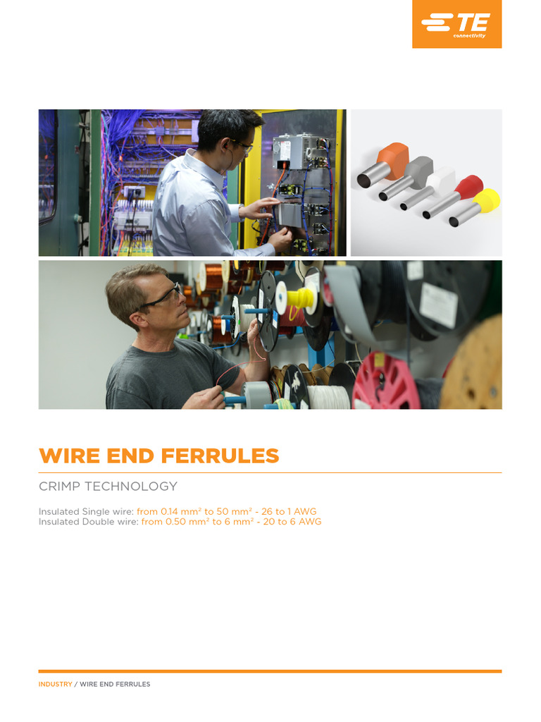 Wire End Ferrules | PDF | Electrical Engineering | Manufactured Goods