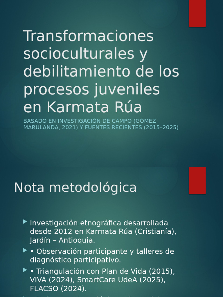Transformaciones Karmata Rua 2025 | PDF