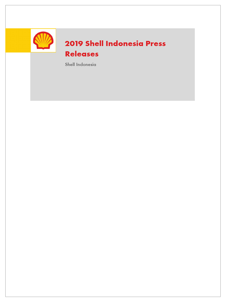 Shell Buka 4 SPBU Baru di Jawa Timur | PDF