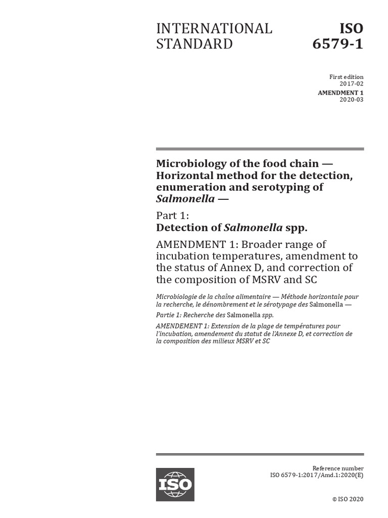 6579-1-Amd 1 | PDF | International Organization For Standardization