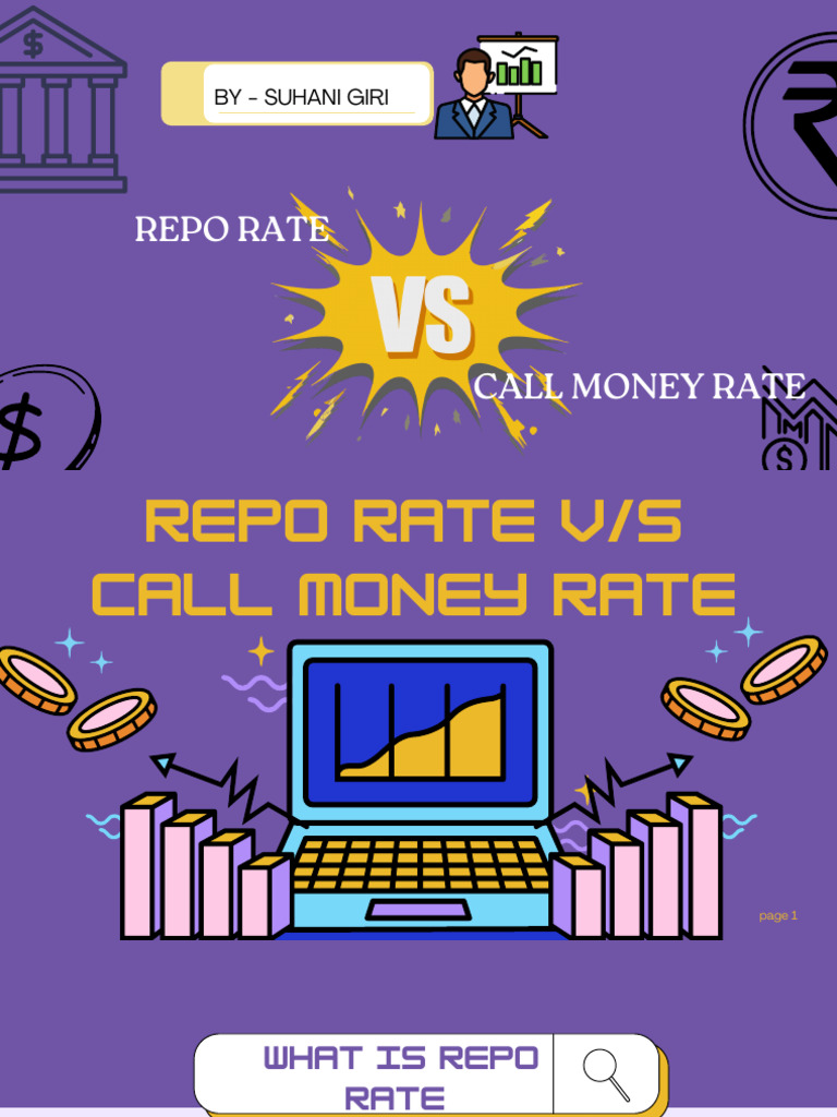 Repo Rate vs Call Money Rate Explained | PDF | Repurchase Agreement ...