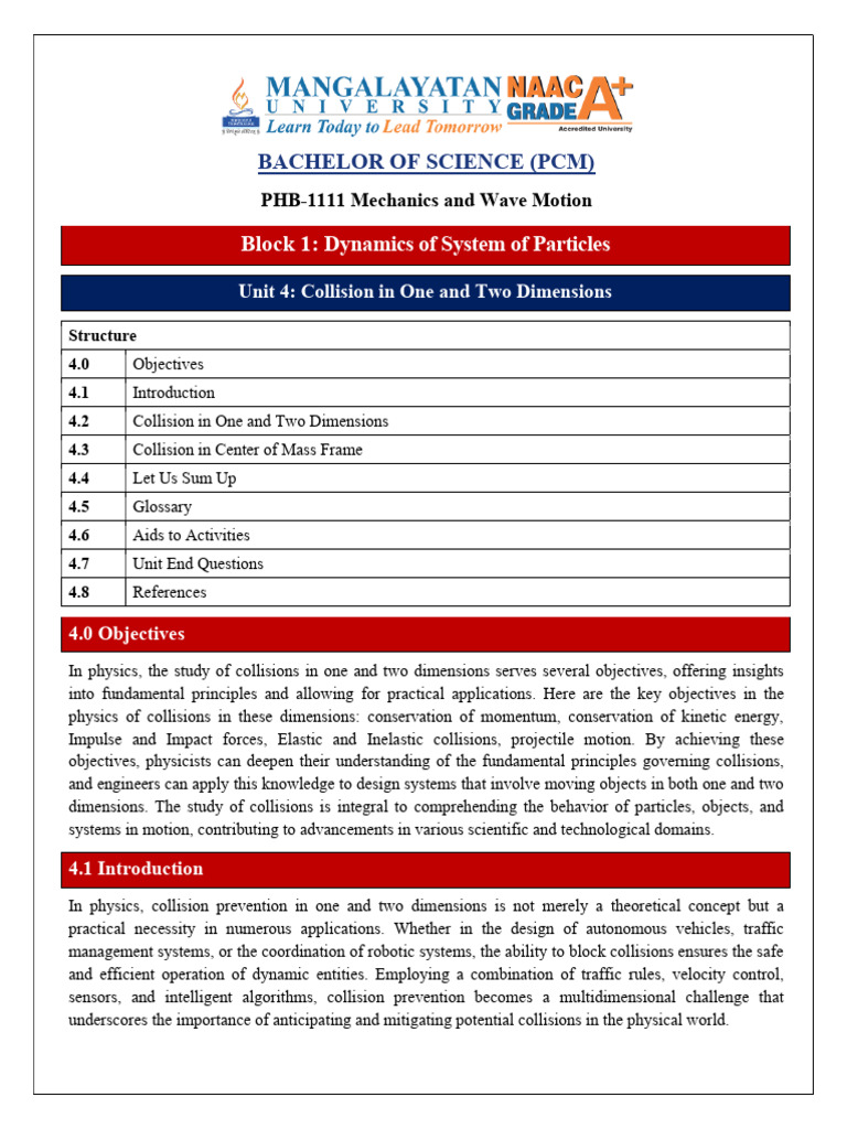 Understanding Collisions in Physics | PDF | Collision | Momentum