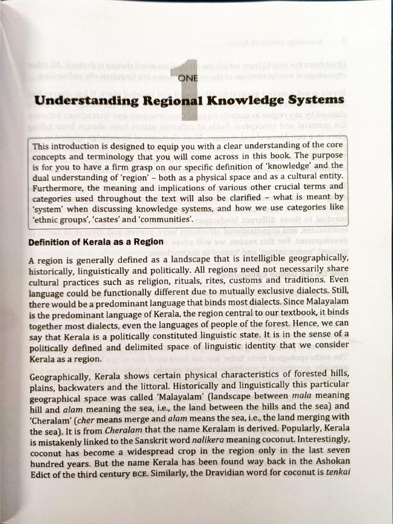 Understanding Kerala's Knowledge Systems | PDF | Knowledge | Traditions