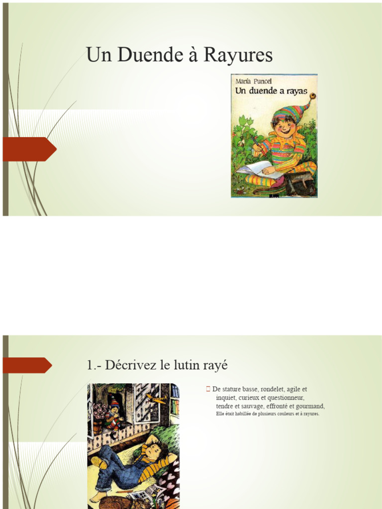Les Aventures du Duende à Rayures | PDF