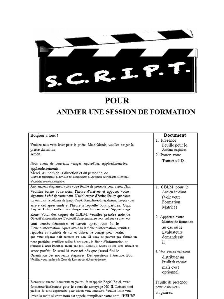 Guide pour Animer une Formation efficace | PDF | Apprentissage | Science
